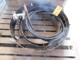 LOT: 30 in., 24 in. & 20 in. Pipe Beveling Bands & 206A Traveling Roller Assembly