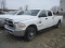 2012 Dodge 2500 4x4 Pickup Supervisor Truck, Gasoline Engine, Automatic Transmission, Crew Cab, A/C,