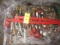 LOT: Assorted Pipe Wrenches, Hammers, Hooks & Receiver Hitch on Pallet