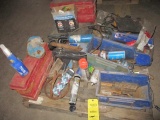 LOT: Assorted Tool Cases, Etc. on Pallet