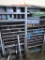 LOT: Assorted Drill Bits & Taps with (2) Shelves