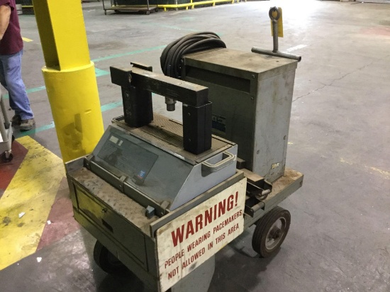 SKF Induction Heater, Model TIH129, with 15 KVA Transformer and Cart