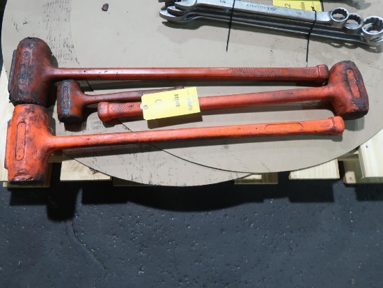 LOT: (4) Assorted Dead Blow Hammers