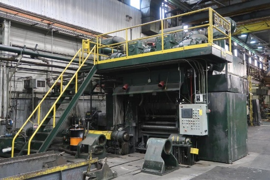 BULK LOT (includes Lots #239A & #239B): Blaw Knox 0.051 in. x 54 in. Wide 4-High Foil Rolling Mill,
