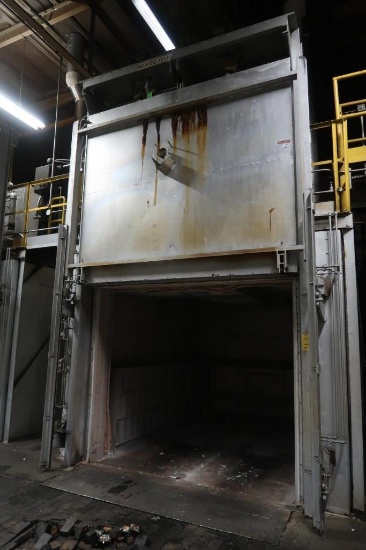 Despatch Furnace, with 8 ft. Wide x 11 ft. Deep x 7 ft. High Internal Chamber, 25,000 lb. Capacity,