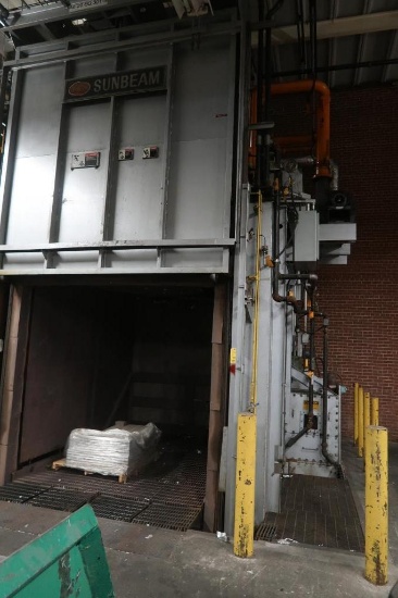 Sunbeam Furnace, with 8 ft. Wide x 11 ft. Deep x 7 ft. High Internal Chamber, 25,000 lb. Capacity,