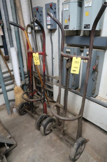 LOT: (2) Barrel Dollies