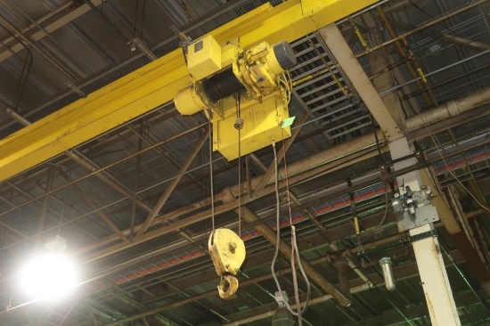 Yale 3 Ton Cable Hoist, Pendant, Travel (as is)