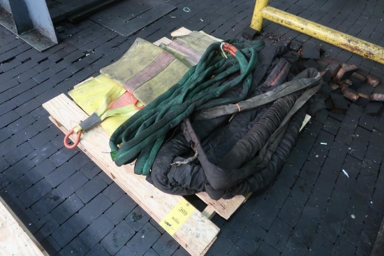 LOT: Assorted Slings on (1) Pallet