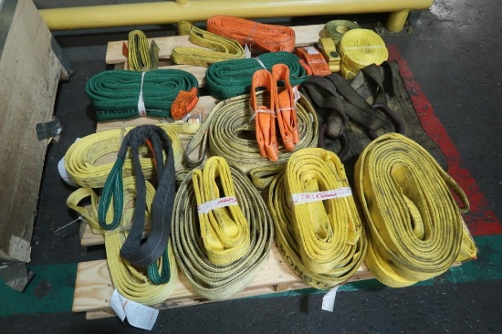 LOT: Nylon & Synthetic Slings (new) on (1) Pallet