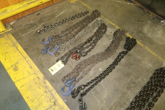 LOT: (6) Single-Leg Chain Slings