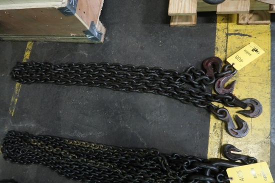 LOT: (2) Single-Leg Chain Slings
