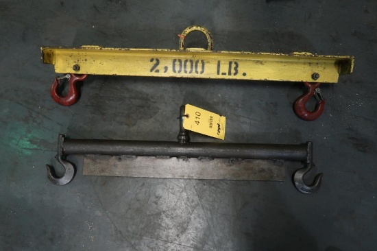 LOT: (2) Assorted Spreader Beams