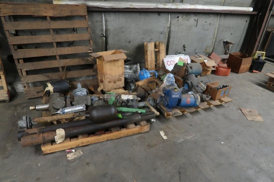 LOT: Assorted Parts & Shelving