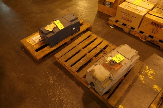 LOT: (2) 15 HP DC Motors