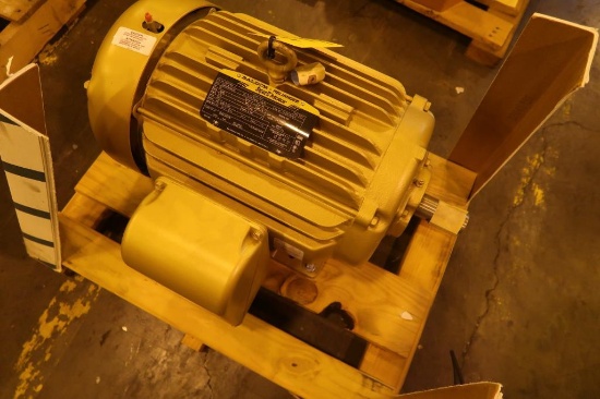 LOT: (1) 30 HP AC Motor & (1) 10 HP AC Motor