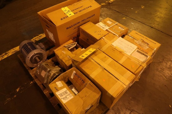 LOT: (10) Assorted AC Motors