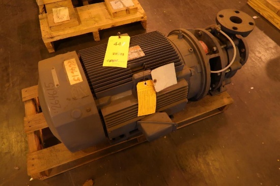 Ingersoll Rand 3x2x8h Type H-HC Pump, with 25 HP Motor