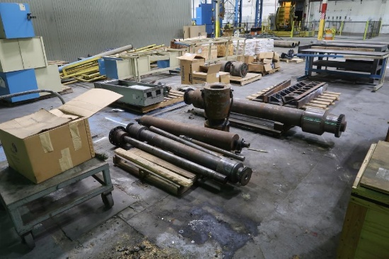 LOT: Machine Parts & Plant Equipment (in marked area)
