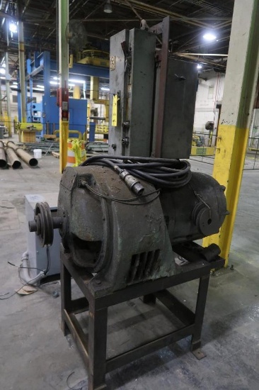 LOT: (2) Transformers, (1) Motor on Stand