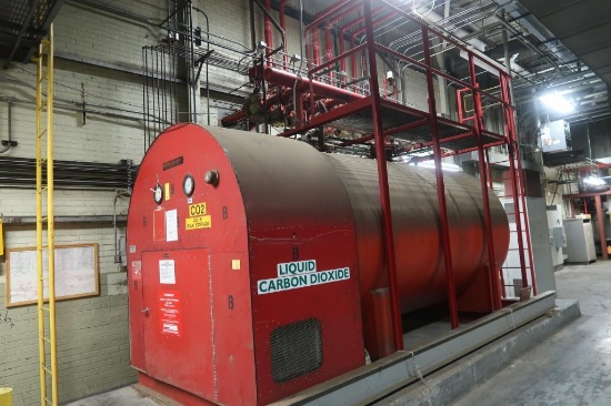 Reliable LP/CO2 Systems Liquid Carbon Dioxide Fire Suppressant System, S/N 1484486F, with 28,000 lb.