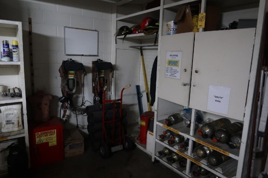 LOT: Fire Equipment (on east wall)