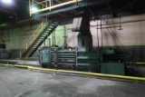 Maren 30 in. x 36 in. x 60 in. Horizontal Hydraulic Baler, with Overhead Feed System, Interloc