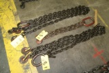 LOT: (3) 2-Leg Chain Slings