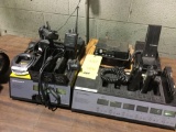 LOT: Assorted Motorola Radios, Chargers, Base Station