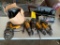 LOT: (3) Dewalt Electric Drills, (2) Grinders, Electric Impact Wrench