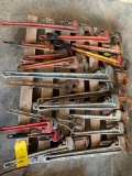 LOT: (18) Pipe Wrenches, Crescent Wrenches
