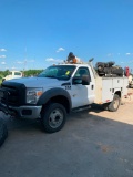 2011 Ford F-450 Mechanic Truck, VIN 1FDUF4GT5BEC31677, 6.7 Liter Diesel, Automatic Transmission,