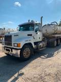 2015 Mack CHU613 Vacuum Truck, VIN 1M2AN07Y7FM020003, MP8 445 HP Engine, 13-Speed Transmission, Air