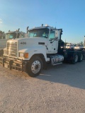 2014 Mack Winch Truck Vacuum Truck, VIN 1M2AN07Y1EM016057, MP8 445 HP Engine, 10-Speed Transmission,