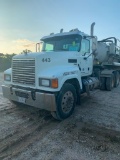 2016 Mack CHU613 Vacuum Truck, VIN 1M2AN07YXGM061176, MP8 445 HP Engine, 13-Speed Transmission, Air