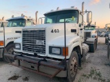 2013 Mack CHU613 Vacuum Truck, VIN 1M2AN07Y7DM014148, MP8 445 HP Engine, Air Suspension, 11R24.5