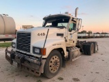 2013 Mack CHU613 Vacuum Truck, VIN 1M2AN07Y6DM014139, MP8 445 HP Engine, 13-Speed Transmission, Air