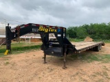 2014 Big Tex 22 ft. Gooseneck Trailer, VIN 16VGX2826E2637065, Dovetail