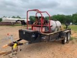 Pressure Washer Trailer with Pump