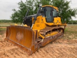 2015 John Deere 850K WT Dozer, VIN 1T0850KXVHF306528, Semi-U Blade, John Deere Rippers, 1945 hours