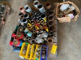 LOT: Assorted 2 in. & 4 in. Fittings, Ball Valves