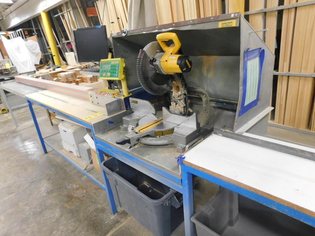 Dewalt 12 in. Compound Miter Box, with Table & | Proxibid