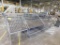 LOT: Assorted Rolling Sash Carts & Racks, 16 ft. x 4 ft. Assembly Table with Bar Code Scanner