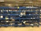 LOT: (6) 14 ft. Rolling Liftable Extrusion Carts