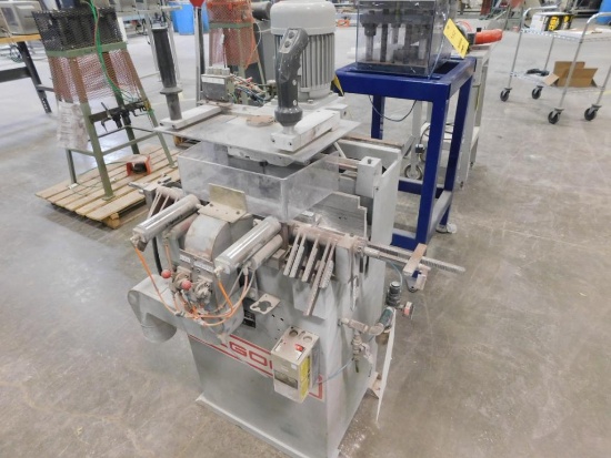 Wegoma Single-Spindle Router Type KE226, S/N 32753, with Stock Stops