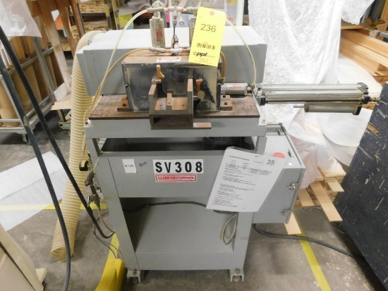 Wegoma Tilt Picture Bead End Mill, with Pneumatic Clamping (#SV308)