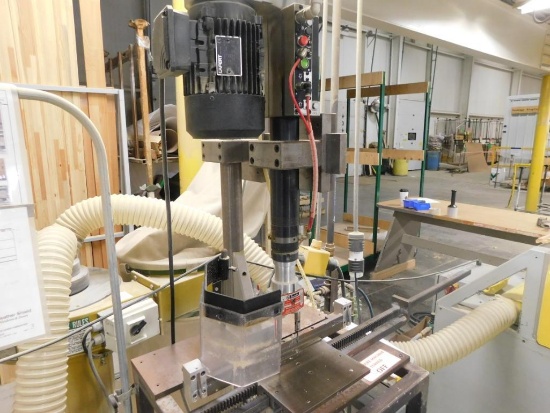 CP Desoutter 2-Spindle Drill Press, with Foot Operated Pneumatic Operation