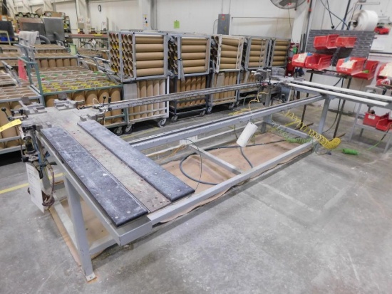 Double Tilt Frame Pneumatic Pre-Assembly Clamp (#102)