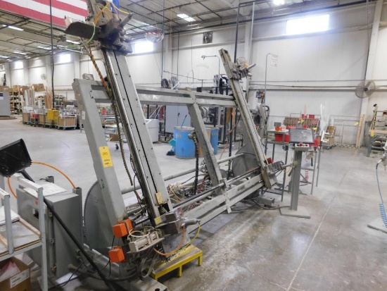 Carlson Systems 68 in. x 96 in. Inclinable Pneumatic Sash Clamp, with Clamp Monitor