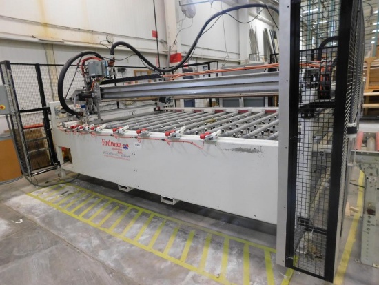 Erdman Automation 96 in. x 108 in. Programmable Sealant Application Table Model Glazer, S/N